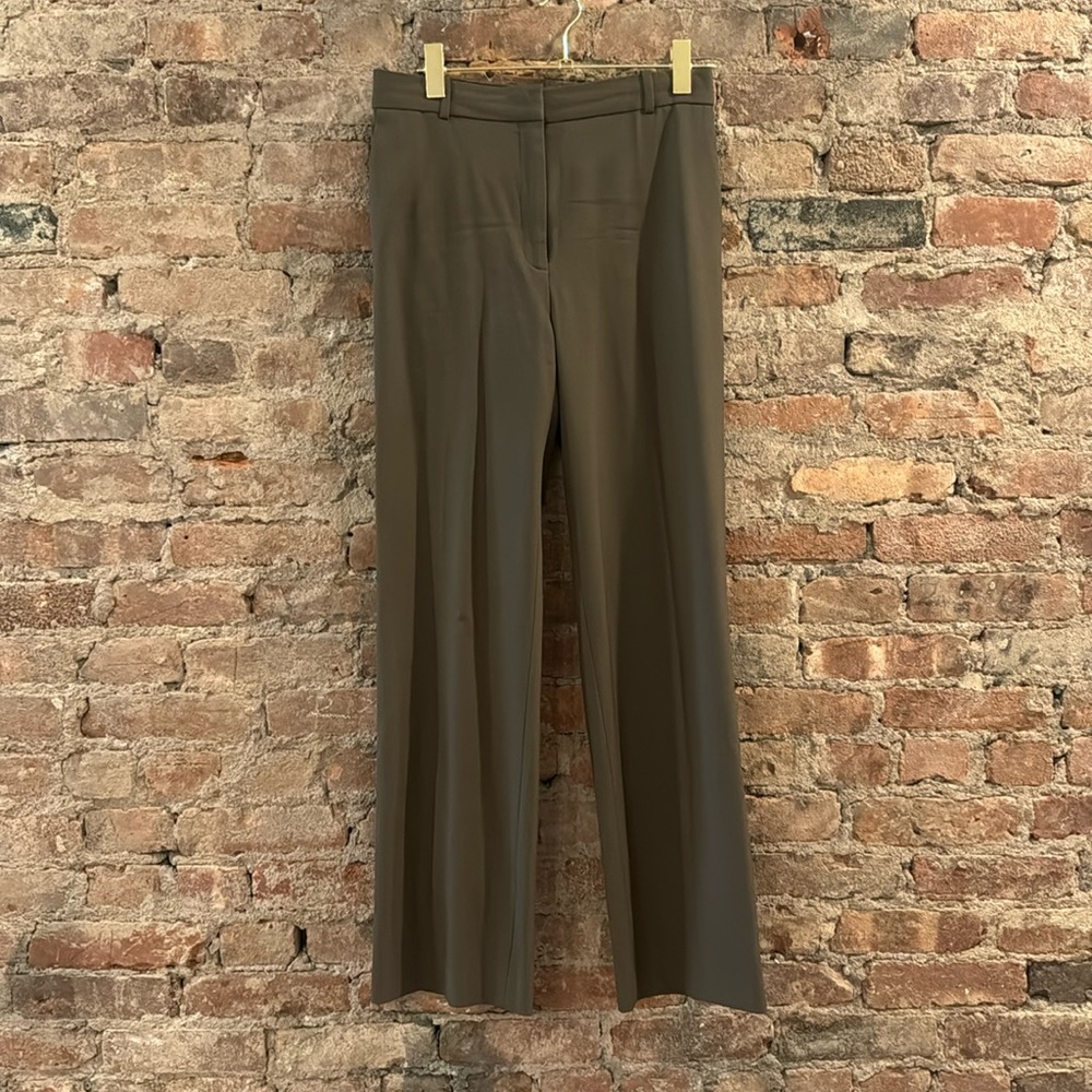 Aritzia Babaton Brown Lined High Waisted Dress Pant